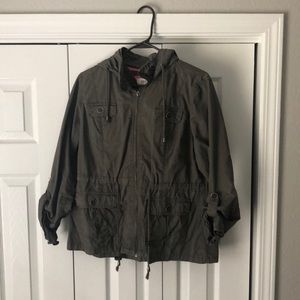 Army Green/ Gray Utility Jacket